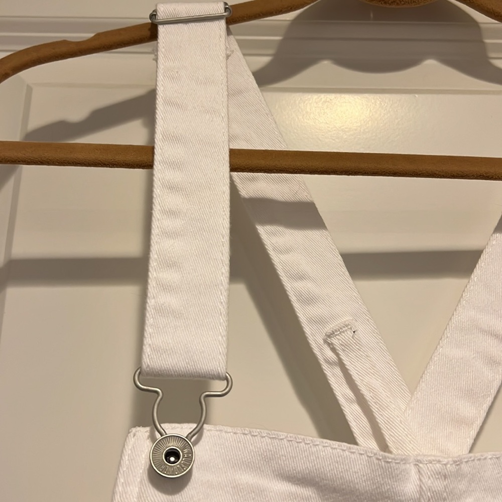 Wallflower White Short Overalls Size L - Picture 5 of 16